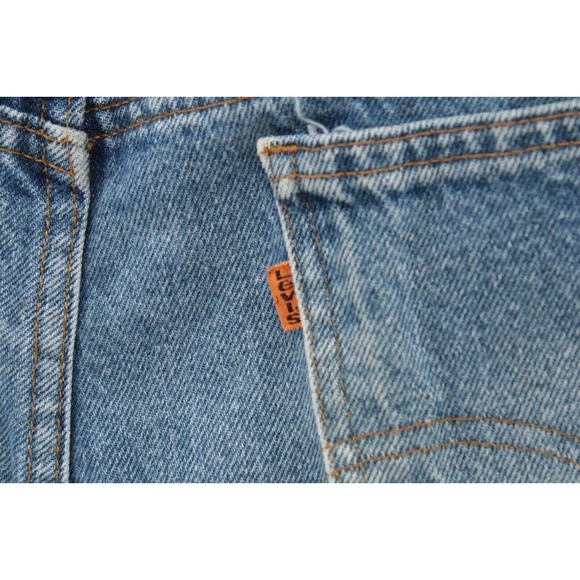 Vintage Levi's Mens Orange Tab Jeans 20517-0217 SZ 38X30 MADE IN USA - Picture 6 of 16